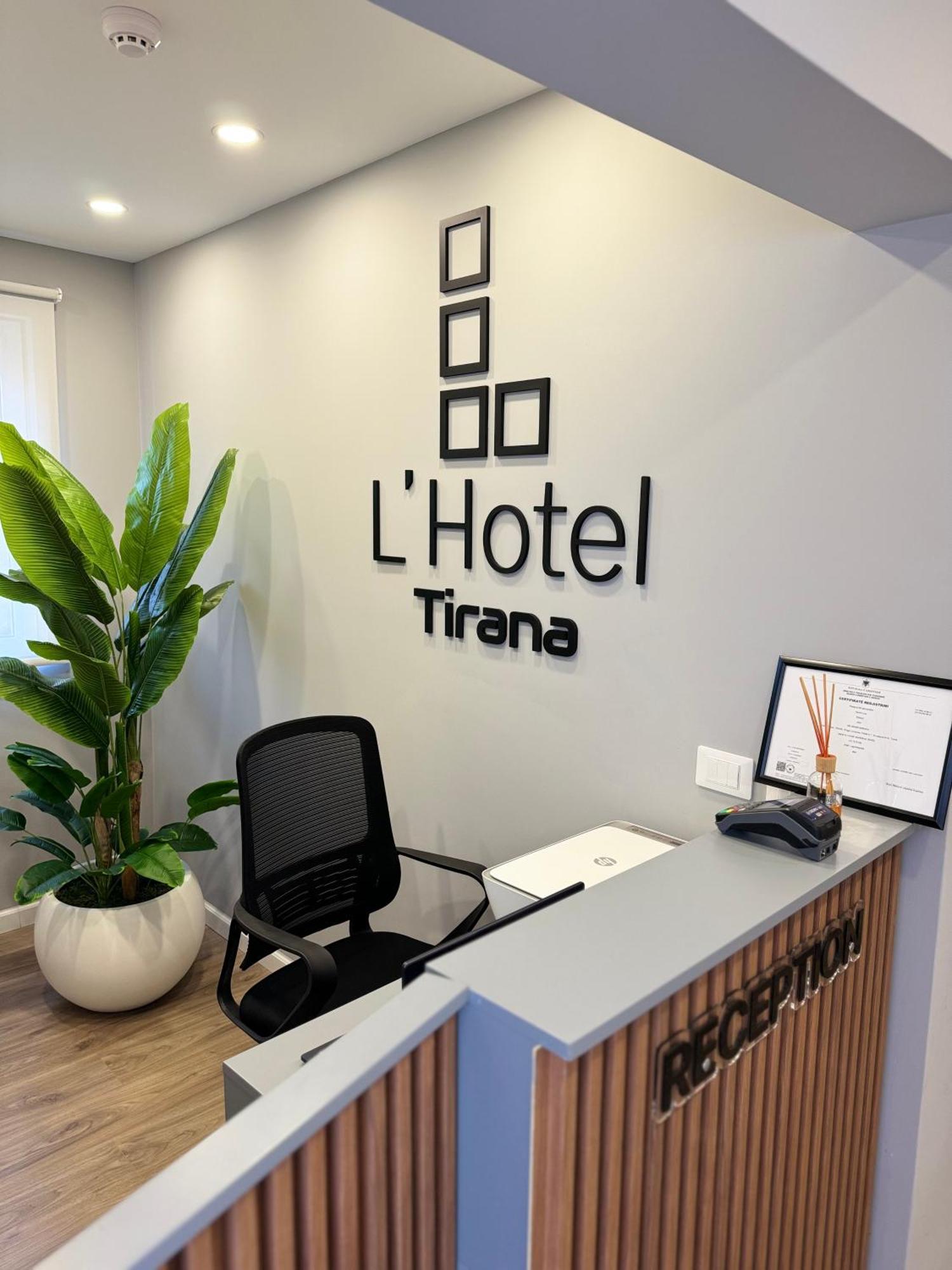 L'Hotel Tirana Exterior photo